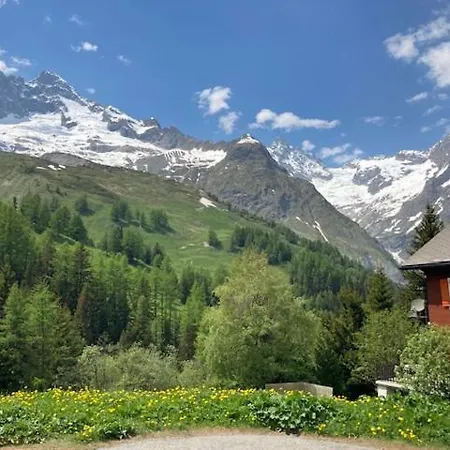 شاليه De Montagne Sur Le Tmb *